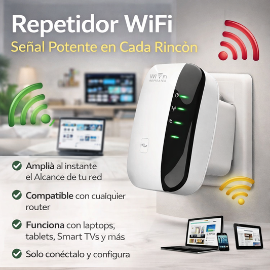 Repetidor de señal Wifi