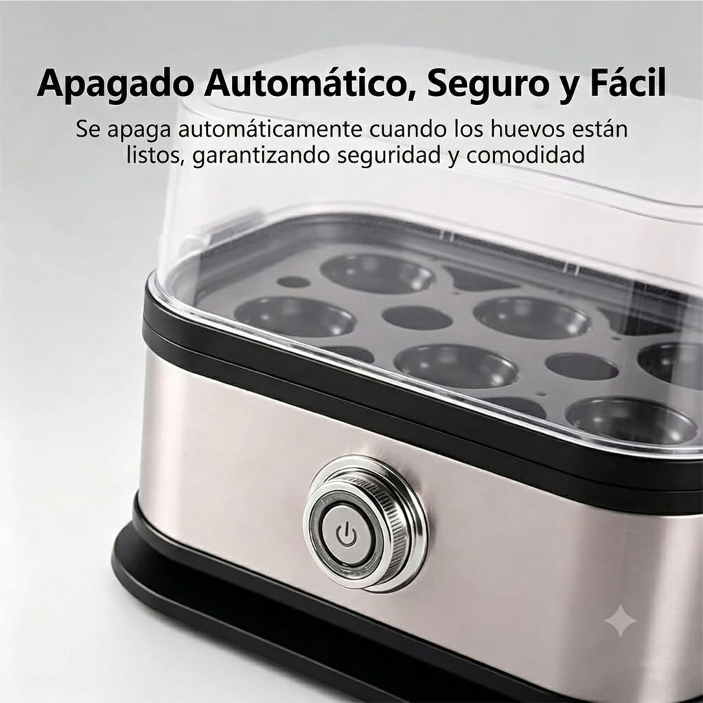 Cocedor Eléctrico Huevos Compacto